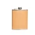 Import Copper Plated Stainless Steel 8 Ounce Hip Flask with Filling Funnel from China