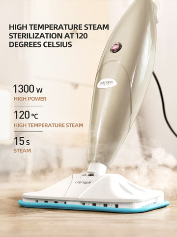 Cordless Spray Head Wet  Mop Cleaner Electric Refill Vacuum Squeeze Triangle Steam Bucket Double Side Floor Hospital Steam