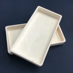 Corundum Mullite ceramic sagger tray crucible for refractory Kiln