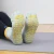 Import Cottom custom logo sport exercise fitness female knitted with grip yoga socks anti slip womens cotton yoga socks from China