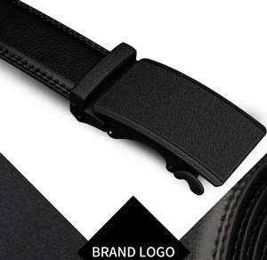 COWATHER Mens Belt Automatic Ratchet hasp with Cow Genuine Leather Belts for Men cinto luxury brand Wide 110-130cm length