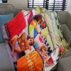 Creat your own Profession plain white blanket factory for digital transfer printing Personal throws Photo blanket