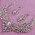 Import Crystal Necklace Earrings Kits Bridal Wedding Jewelry Sets from China