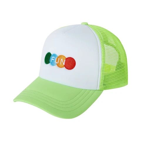 Curved Brim Mesh Foam Soft Trucker Hat Custom Embroidery Logo Baseball Trucker Cap