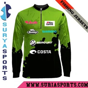 Buy Custom 100% Polyester Uv Protection Sublimation Long Sleeves Fishing  Jersey Shirts from SURYA SPORTS, Pakistan