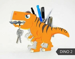 Custom 3D Dino Puzzle Cardboard Organizer