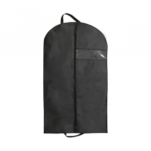 Custom brand name garment suit bag transparent PVC garment bags for mens suit cover bag