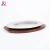 Import Custom cast aluminum oval dinner food serving platters from China
