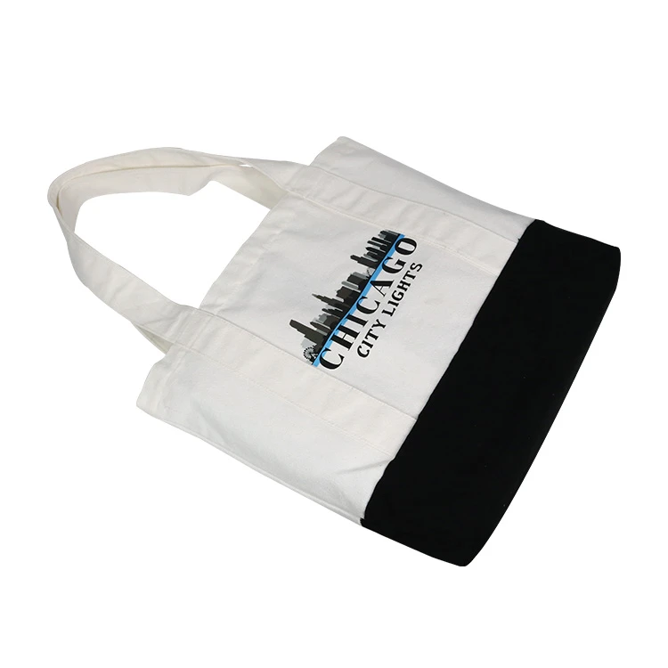Custom Cheap Promotion Cotton Canvas Shopping Tote Bag With Your Logo