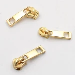 custom design 3# metal woven zipper puller zipper slider puller