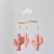 Import Custom design hot sale Unisex pink Crib Baby clouds mobile  nursery decoration cactus crib mobiles from China