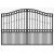 Import Custom Electric Driveway Gates / iron gate from China