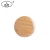 Import Custom food grade eco friendly bamboo grain round snack serving tray with non slip coating from China