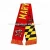 Import Custom Knitted Scarf Polyester Custom Football Scarf Fan Scarf from China