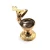 Import Custom made brass gold plated portable arabic incense burner from China