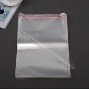 Custom OPP clear packaging bag garment bag plastic food bag