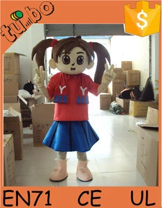custom plush professional cartoon character mascot / plush mascot costumes for adults for performance/ promotion