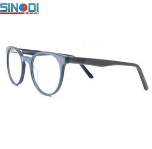 Custom printing  fashion eye glasses Acetate eyewear optical eyeglasses frames for women