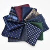 Custom Printing Tie Set Pocket Square 100% Silk Men Handkerchief