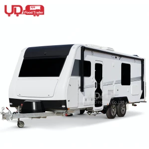 Custom Size New Design Motorhomes Off Road Mobile House Travel Trailer Camper Caravan