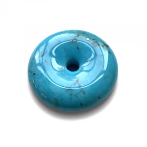 Custom turquoise flat stones  blue loose gemstones natural turquoise beads