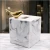 Import Custom Wholesale high-end Modern Elegant Hotel Supplies Eco-friendly Ceramic Marble tissue box for home and hotel from China