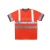 Import Custom wholesale orange color safety work shirts hi vis workwear polo from China
