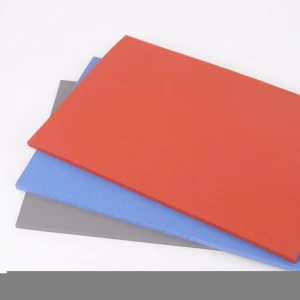 Customizable multi functional insulating silicone foam rubber sheet