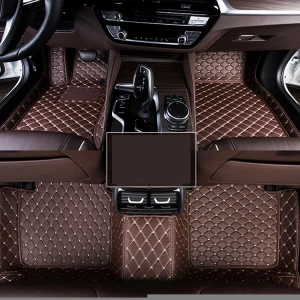 Customized Anti-Skid Car Mats Pvc Leather Hand Craft Special Car Floor Mat