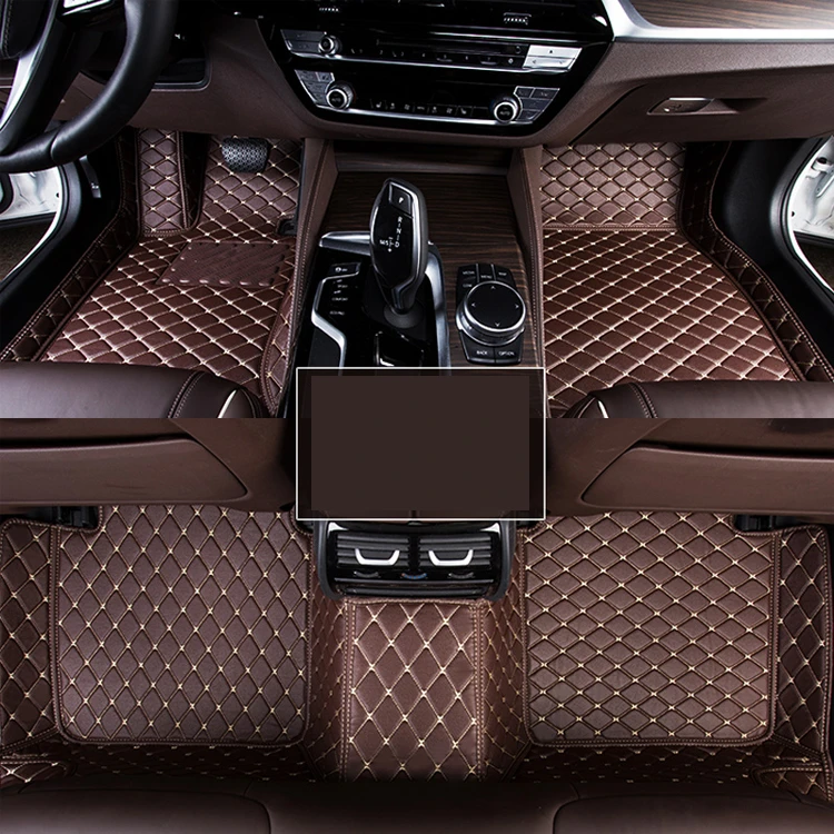 Customized Anti-Skid Car Mats Pvc Leather Hand Craft Special Car Floor Mat