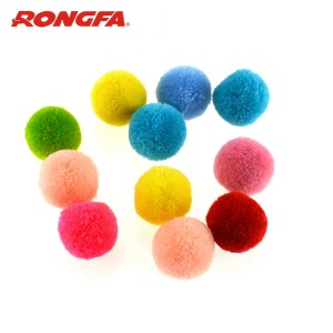 Customized Creative Crafts Decoration Colorful Pom Pom Party Supplies