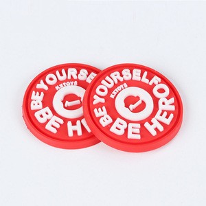 Customized High Quality Animal Embossed Clothing Logo Badge 3D PVC Rubber Patch