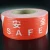 Import Customized Various Size PE White And Red Caution Tape Warning Tape For Police from China
