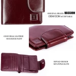 Cute New Model Design Purses Brand Women's Short Wallet  genuine leather Men Wallet pop up fashion purse mens wallet For Ladies