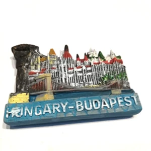 denmark hungary budapest architecture souvenir gift home decoration 3D fridge magnet