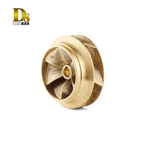 Densen customized brass impeller bronze impeller for pump,copper impeller, brass impeller for pumps and pump brass impeller