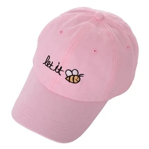 Design Your Own Pink Cap Custom Embroidery Custom Pink Baby Baseball Hat Cap