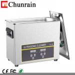 Digital Ultrasonic cleaner with degas and semiwave Ultrasound bath for Vinyl Record PCB board CR-031S 6.5L 180W