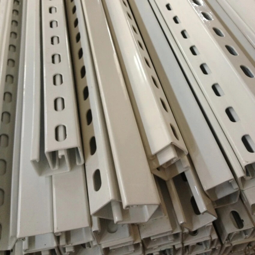 Direct Factory Provide Perforated Galvanized Steel Slotted C Shaped unistrut channel price