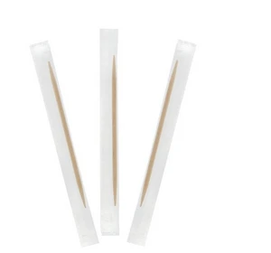 disposable individually wrapped bamboo toothpicks