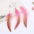 Import DIY craft colorful Chicken tail Pheasant dyeing feathers for sale from China