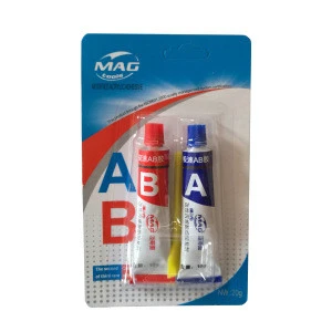 Double Components acrylic adhesives crystal ab glue