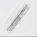 Double ended stainless steel thick and ingrown toenail lifter toe nail file for hard painful toes