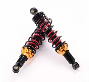 double spring adjustable dumping long distand320 rear shock absorber