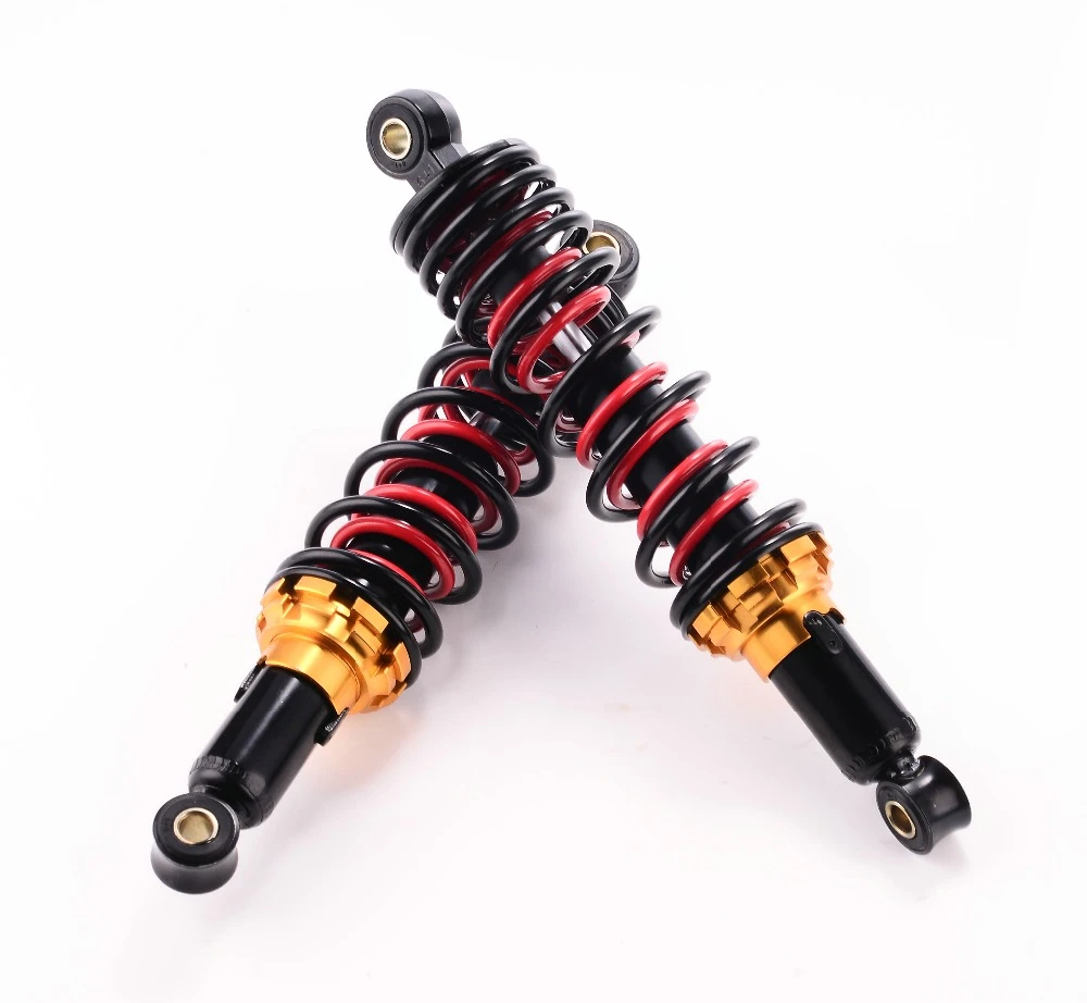 double spring adjustable dumping long distand320 rear shock absorber