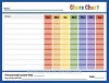 Dry Erase Reward Chore color chart Kids Home Teaching Resource - Teach Children Routine Behavior & Responsibility