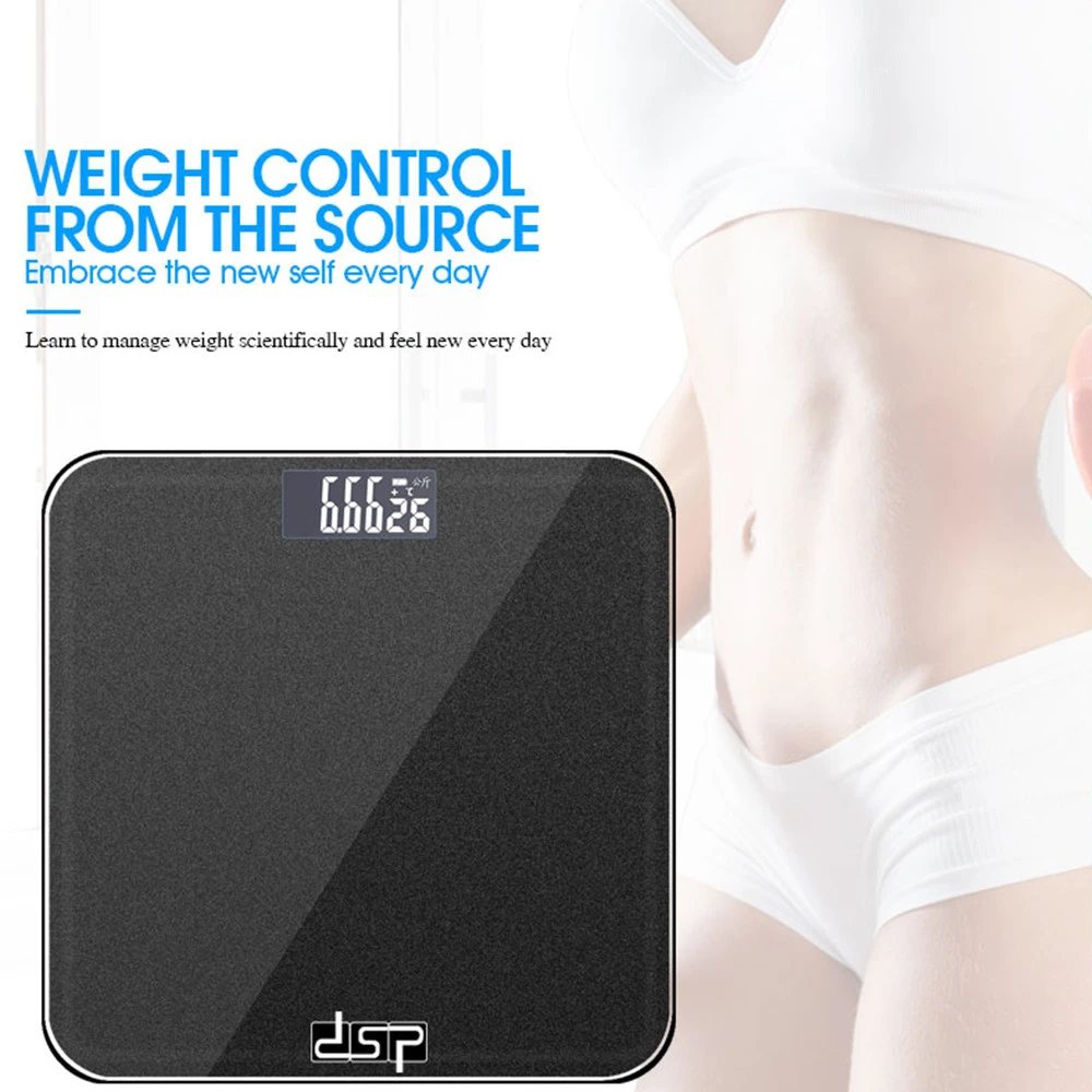 DSP body fat scale digital body weight scale body analyzer safety base strong and durable electric scales