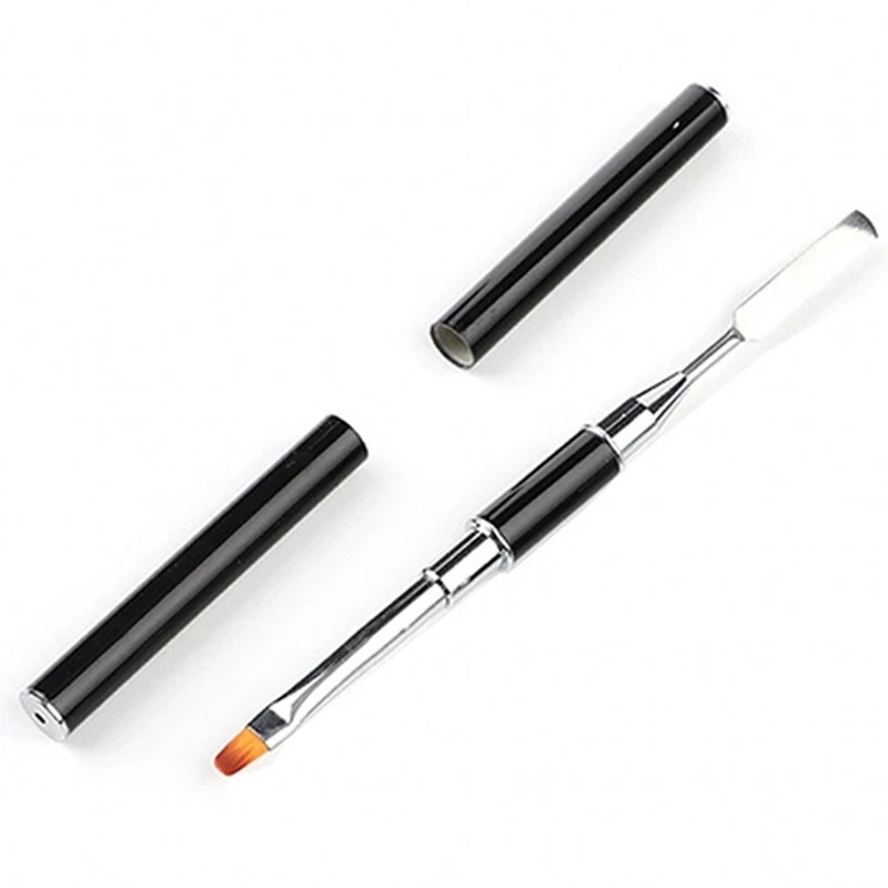 Dual-ended gel tool Multifunctional Nail Brush  easy applying nail gel  Spacular Nail Brush Pen