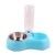 Import Dual-Use Two-In-One Water Fountain Pet Bowl Food Water Dispenser stainless steel dog bowl from China
