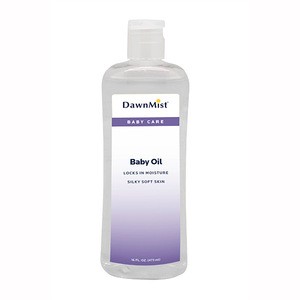 Dukal BA02 Dawn Mist Baby Oil with Dispensing Cap, 2 oz. Bottle (Pack of 144)